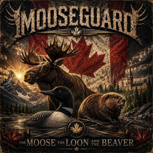 Cover art for The Moose, The Loon, and The Beaver